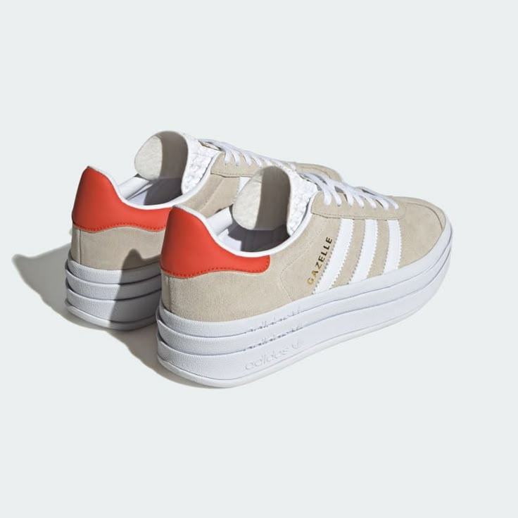 Gazelle Bold Shoes, Athletic Shoes Outfit, Gazelle Adidas, Adidas Gazelle Bold, Gilmore Girls Seasons, Gazelle Bold, Iconic Shoes, Bold Shoes, Sneakers Platform