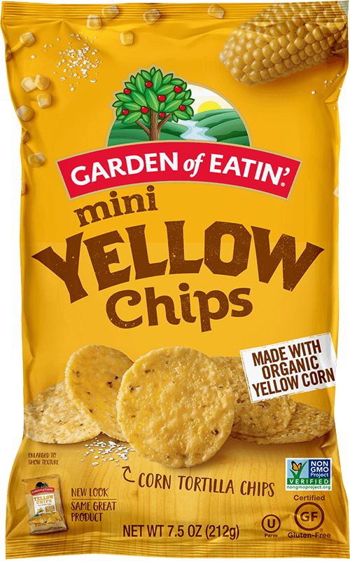 garden of eatin'mini yellow chips