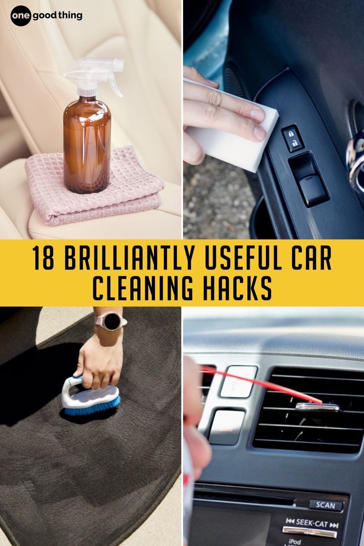 car cleaning hacks to keep your vehicle clean and fresher from coming out of the back seat