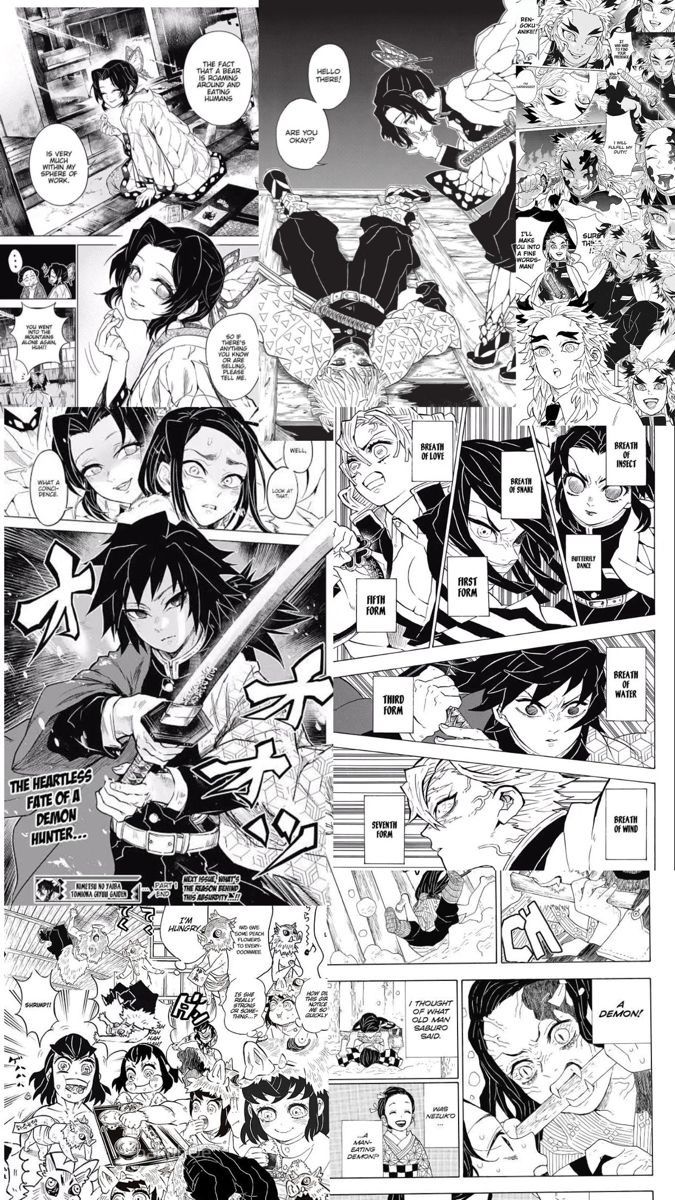 an image of a page from the comic, with many different characters and their expressions