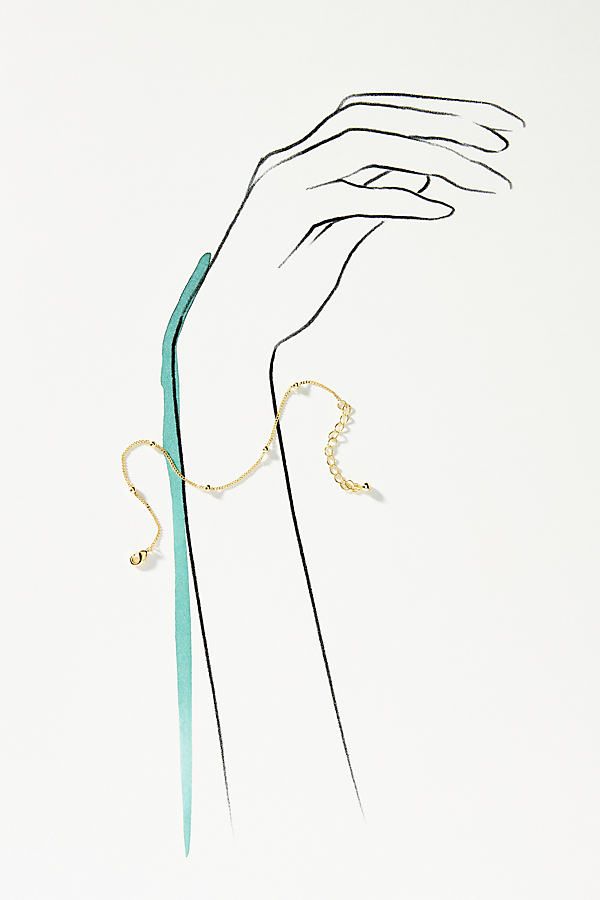 14k gold-plated brass Lobster clasp Imported | Everyday Gold Bracelet by Uncommon James, Women's, Gold/Plated Brass at Anthropologie Gold-tone Bracelets With Spring Ring Clasp For Gifts, Gold-tone Bracelet With Spring Ring Clasp For Gift, Gold-tone Brass Jewelry With Jubilee Bracelet, Adjustable 14k Gold Delicate Chain Bracelet, Gold-tone Metal Jewelry With Spring Ring Clasp, Adjustable Gold Plated Jewelry With Spring Ring Clasp, Adjustable Gold Charm Bracelet With Delicate Chain, Gold-tone Brass Bracelet With Adjustable Chain, Dainty Adjustable Yellow Gold Charm Bracelet