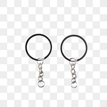 two metal rings with chains hanging from them, on a checkered background png