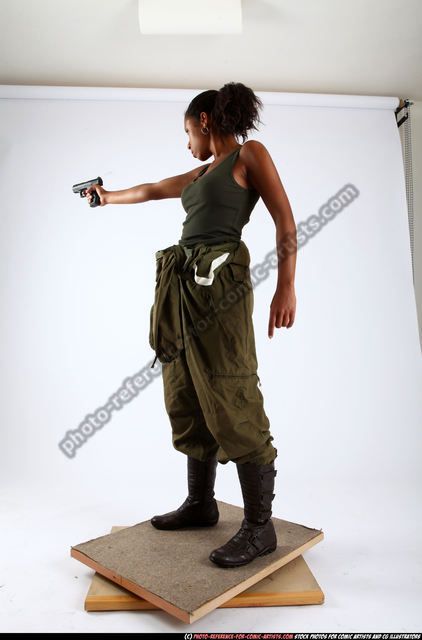 JENNA STANDING SHOOTING PISTOL C References For Artists, Life Drawing Reference, Action Pose Reference, Carmen Sandiego, People Poses, Female Pose Reference, Anatomy Poses, Body Reference Poses, Human Poses Reference