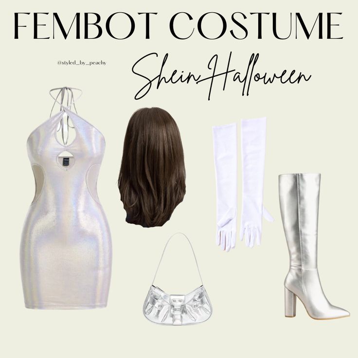 austin powers fembot halloween costume style Vanessa Kensington Costume, Austin Powers Halloween, Fembot Halloween Costume, Austin Powers Fembot, Vanessa Kensington, Fembot Costume, Outfit Shein, Shein Haul, Austin Powers