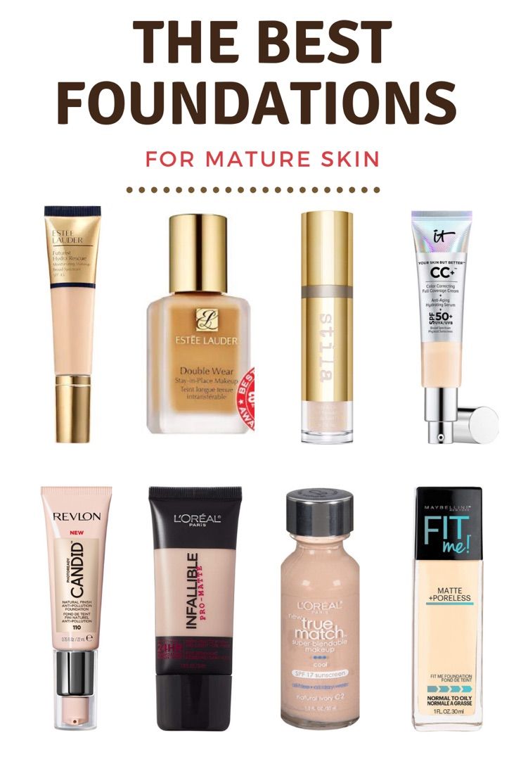 The best foundations for mature skin.  High end and drugstore options.    #TheBestFoundationsForMatureSkin #MakeupForMatureSkin #MidlifeSkinCare #StyleFor MidlifeWomen #BeautyForMatureSkin #TheScarletLilyBlog #DrugstoreFoundationsForMatureSkin #EsteeLauderDoubleWear #EsteeLauderFuturist #StilaHide&ChicFoundation #ItCosmeticsCCCream Elegant Formal Makeup, Over 70 Makeup, Best Cream Makeup Products, Best Makeup For Maturing Skin, Best Makeup For Aging Skin, Makeup For Aging Skin Over 40, Best Foundation At Ulta, Foundation For Aging Skin Over 40, Best Makeup Foundation For Women Over 50