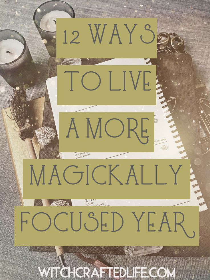 12 ways to live a more magickally focused year Green Witchcraft, Paz Mental, Witch Spirituality, Eclectic Witch, Wiccan Spell Book, Magical Life, Witchcraft For Beginners, Wicca Witchcraft, Baby Witch