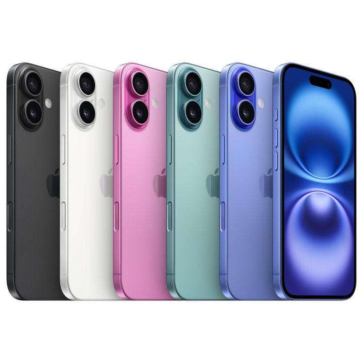 the new iphone 11 series is shown in five different colors and features an array of cameras