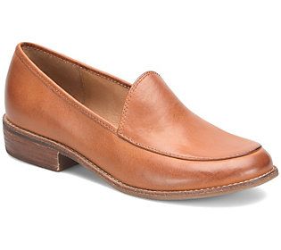 Step into fall in style with the Napoli classic loafer. From Sofft. Formal Leather Slip-ons For Fall, Classic Brown Slip-ons For Fall, Elegant Leather Slip-ons For Fall, Elegant Almond Toe Slip-ons For Fall, Classic Spring Business Casual Slip-ons, Slip-on Round Toe Dress Shoes For Fall, Classic Slip-ons With Rubber Sole For Fall, Leather Slip-ons With Almond Toe For Fall, Slip-on Dress Shoes With Round Toe For Fall