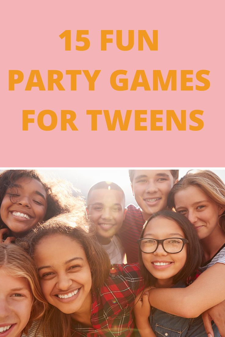 43 Fabulous Party Games for Tweens - Fun Party Pop Girl Party Games Kids, Funny Sleepover Games, Party Games For Teens, Preteen Birthday, Girls Birthday Games, Sleepover Parties, Girls Birthday Party Games, Backyard Party Games