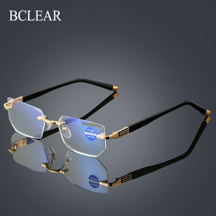 BCLEAR Rimless Reading Glasses Women Men Clear Lens Anti-Blu-Ray Compu – FuzWeb Men's Glasses, Benz Cars, Eye Prescription, نظارات شمسية, Glasses Women, Computer Glasses, Eye Wear, Prescription Eyewear, Blue Ray