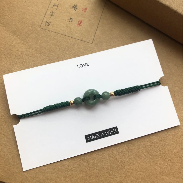 🍀 100% handmade 🍀 Bead Materials ：Jade / 14k gold bead 🍀 personalized：【yes 】➜Please feel free to contact me. 🍀 colors：【many different colors are available】➜For Example: black/brown. Just give messages and tell me which color do you like. 🍀 length：【length is adjustable and can be made as you want】➜You can just tell me what is the perfect length you like. 🍀 processing time： 1-2 workdays Beaded Jade Jewelry For May Birthstone, Minimalist Hand-strung Jewelry As A Gift, Green Hand Wrapped Beaded Bracelets As Gift, Elegant Green Beaded Bracelets For Friendship, Adjustable Healing Jewelry Gift, Spiritual Jade Jewelry Gift, Spiritual Jade Jewelry For Gifts, Adjustable Healing Jewelry As A Gift, Spiritual Green Jewelry For Mother's Day