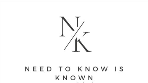 Need To Know Is Known