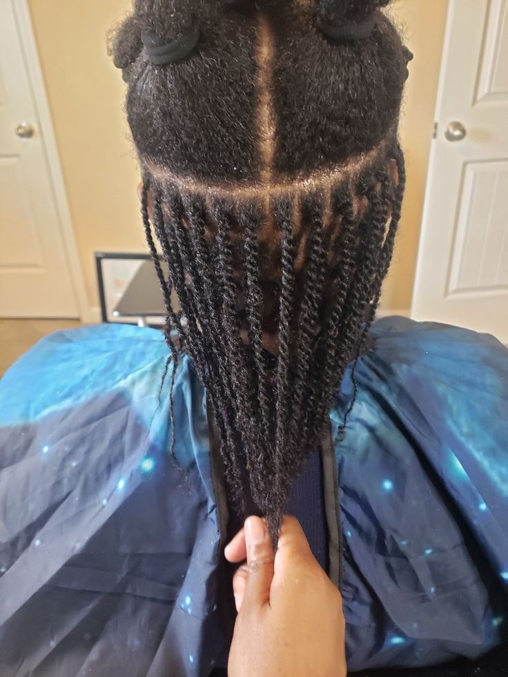 Small Twist Locs, Small Natural Locs Black Women, Starting Locs Natural Hair Black Women, How To Start Locs With Two Strand Twist, Small Starter Locs Two Strand Twist, Starter Two Strand Twist Locs, Small Two Strand Twist Starter Locs, Small Two Strand Twist Natural Hair, Small Two Strand Twist