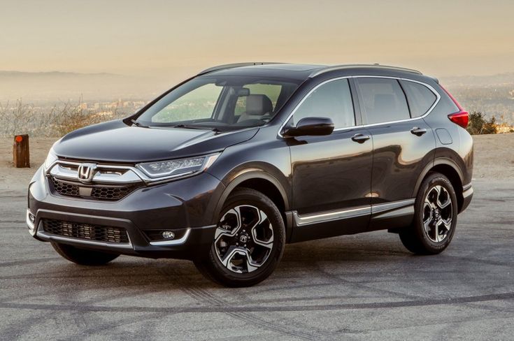 the new honda cr - v is shown in this image