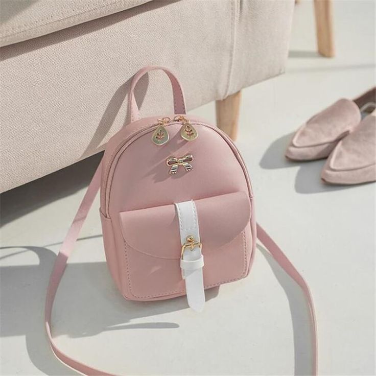 What’s the one color that makes every girl’s heart skip a beat? We know you wasted no moment in thinking about Pink. So, considering this fondness for the color, we bring you an easy-to-carry, elegantly designed, and suitable for every occasion pink leather backpack. Your eyes will be long stuck at the simplicity and attractive appeal of this pink mini backpack. Moreover, its usefulness has no limits, so it’s sure to become your go-to backpack for any random or special event. Made from high-qual Cute Pink Leather Bag, Leather Backpack With Adjustable Strap For Students, Pink Leather Backpack For Daily Use, Trendy Pink Softback Backpack, Cute Leather Backpack With Adjustable Strap, Pink Satchel Leather Backpack For School, Pink Leather Backpack With Zipper, Pink Leather Backpack For Everyday Use, Pink Leather Satchel Backpack For School