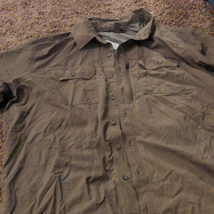 Sprig Color (Dark Green) Eddie Bauer Txl Never Worn Still With Tags Brown Casual Tops For Outdoor, Casual Brown Tops For Outdoors, Casual Brown Tops For Outdoor, Casual Brown Shirt For Outdoor, Short Sleeve Shirt For Fall Outdoor, Short Sleeve Shirt For Outdoor Fall Activities, Brown Relaxed Fit Top For Outdoor, Mens Flannel Shirt, Button Down Shirt Mens