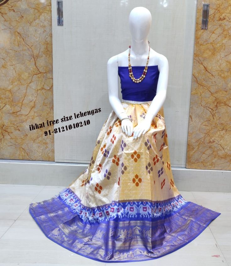 For exclusive #pochampally #ikkat and pure #ikat #pochampally #ikkatlehengas #ikatAdultLehengas  To contact through WhatsApp directely click on below link  https://api.whatsapp.com/send?phone=918121040240  https://www.facebook.com/Ikkat-Wholesale-Bazzar-2150511831686138/ Suitable For ADULTS Measurements:-- Body............................ ....2.9Meters Blouse..............................90cms Height of the lehenga.....46inches    . . . . . .  #pochampallysares  #pochampallyikkat #pochampallyikk Pattu Lehenga, Silk Lehengas, Pochampally Sarees, Ikkat Saree, Blouse Material, Ikkat Silk Sarees, Exclusive Collection, Body Measurements, Lehenga