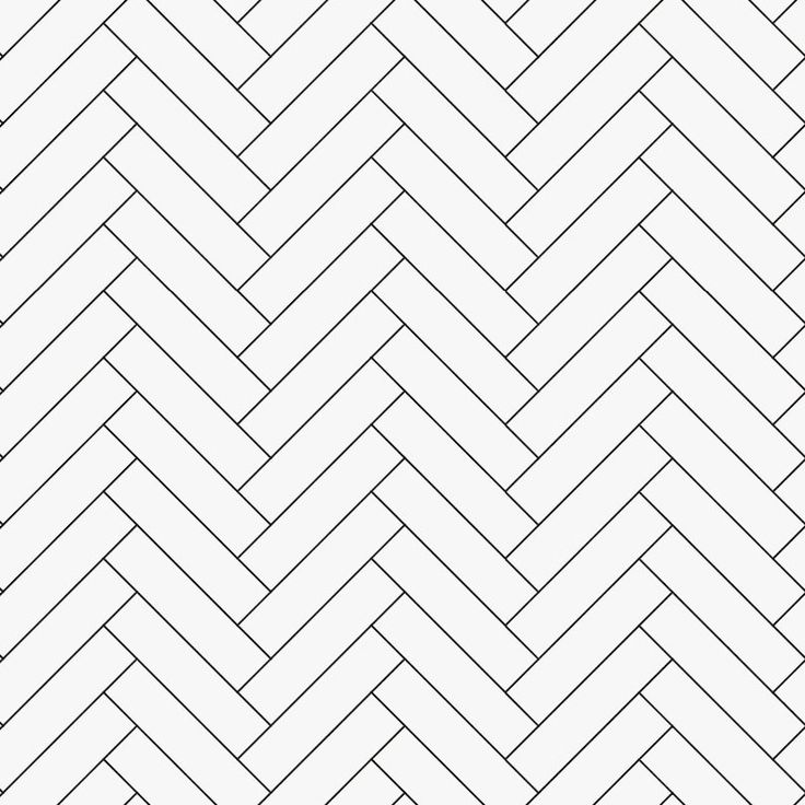 the diagonal herringle pattern is shown in gray and white, with an arrow pointing up at