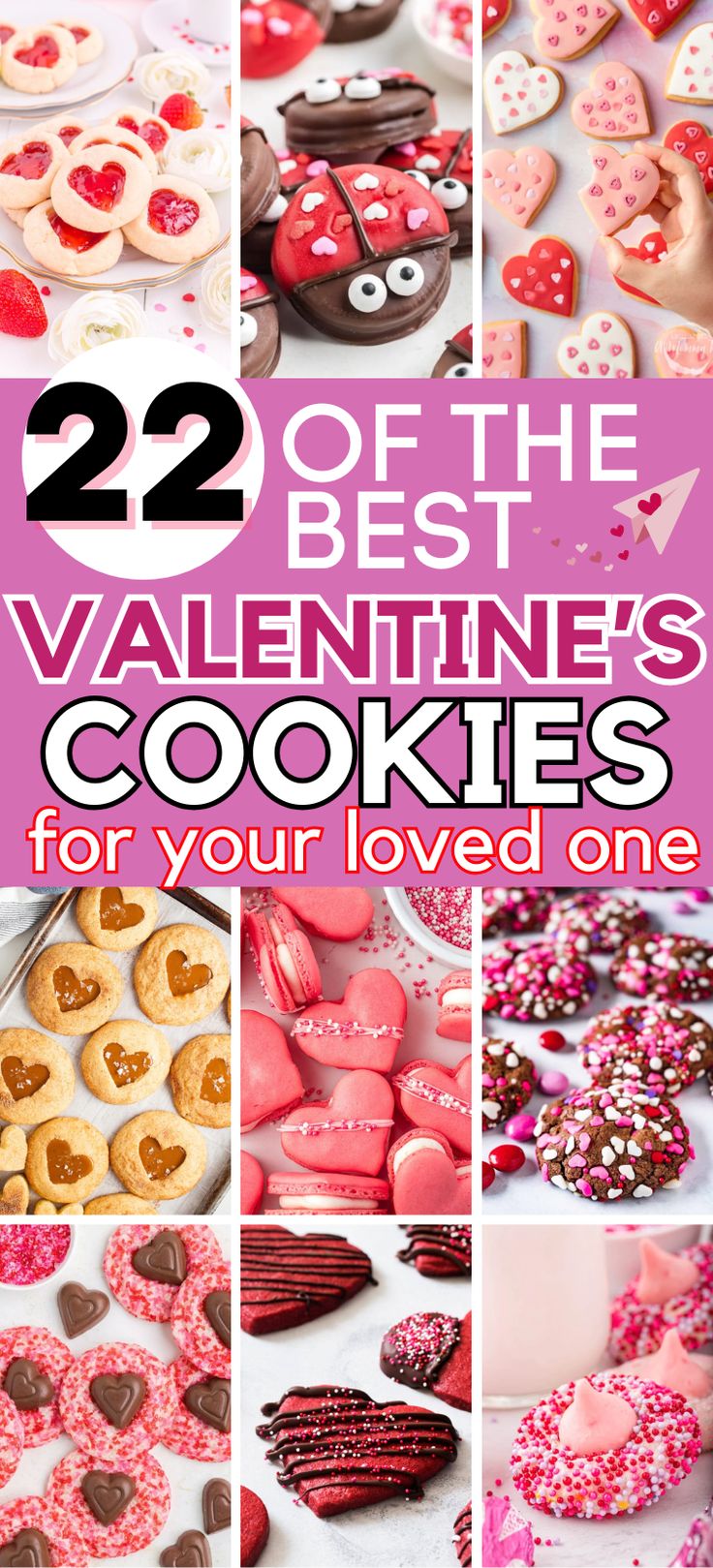 Valentine’s Day Cookies – Love-filled and easy to make, these Valentine’s Day cookies are sure to make your loved one feel loved and appreciated. Try some of the most romantic, delicious and pretty cookie recipes for a memorable celebration. Romantic desserts, Valentine's recipes, Valentine's sweets, Valentine's treats, Valentine's cookie recipes easy, cute Valentine's day cookies, Valentine's day cookie recipes easy. Best Cookies To Sell, Valentine Dessert Recipes, Valentine Cookie Decorating Ideas, Valentine Cookie Boxes, Valentines Baked Goods To Sell, Valentine Treats To Make, Valentines Day Cookies Recipes, Valentine Treats For Adults, Valentine’s Day Sugar Cookies