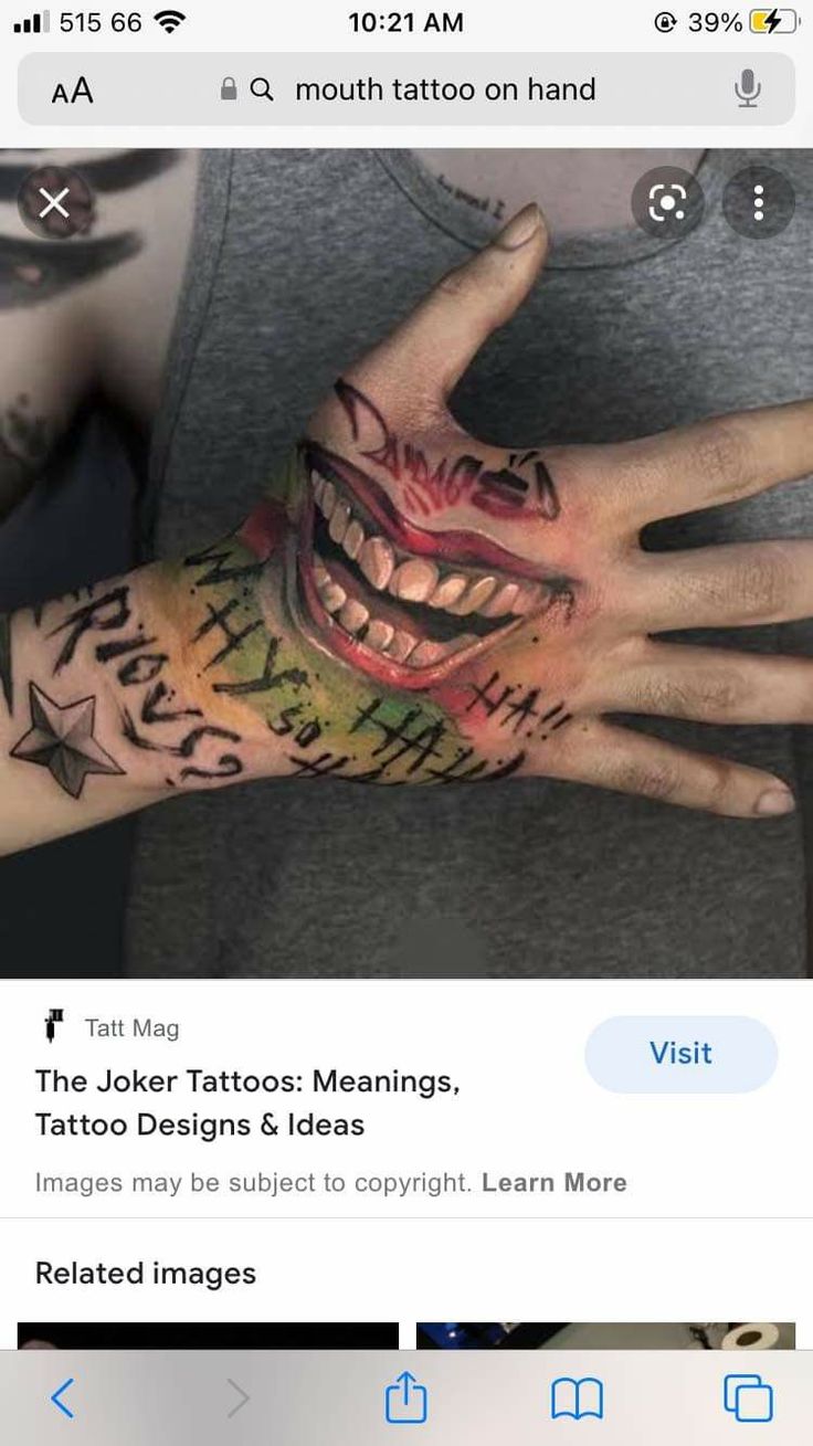 a person with tattoos on their hand and the caption below it reads,'i am