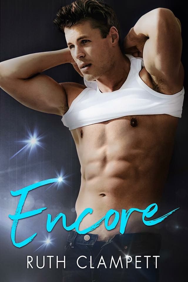 a man with no shirt on posing for the cover of his book, encore