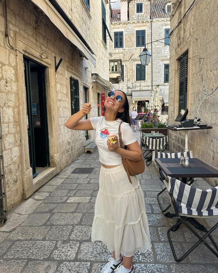 summer outfit ideas, summer outfits 2024, summer ootd, pinterest aesthetic, Pinterest outfit, outfit ideas, outfit inspo, outfit inspiration, ootd inspo, casual style, casual outfit ideas, everyday outfit  vacation outfit, white maxi skirt outfit outfit, graphic baby tee outfit, croatia outfit, dubrovnik outfit, split croatia outfit, hvar outfit, europe summer outfit, european summer Vacation Outfits Croatia, Portugal Summer Outfits 2024, European Summer Outfits 2025, London Uk Outfits Summer, Maxi Skirt Outfit Summer Aesthetic, Summer In Spain Aesthetic Outfits, Poland Outfits Summer, Norway Fashion Summer, European Holiday Outfits