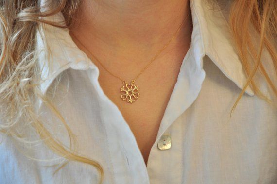 Fine Jewelry Pendant , 14k Gold Pendant , Xmas Gift, Yellow Gold Jewelry , Fine Gold Necklace , Celt Elegant Recycled Gold Necklaces As Gift, Elegant Recycled Gold Necklaces For Gift, Delicate 14k Stamped Necklace For Gifts, Delicate 14k Gold Necklace For Mom, Delicate 14k Gold Necklace As Gift For Mom, 14k Gold Flower Pendant Jewelry Gift, 14k Gold Delicate Chain Jewelry As Gift For Mom, 14k Gold Flower Pendant Necklace As Gift, 14k Gold Flower Pendant Necklace For Gift