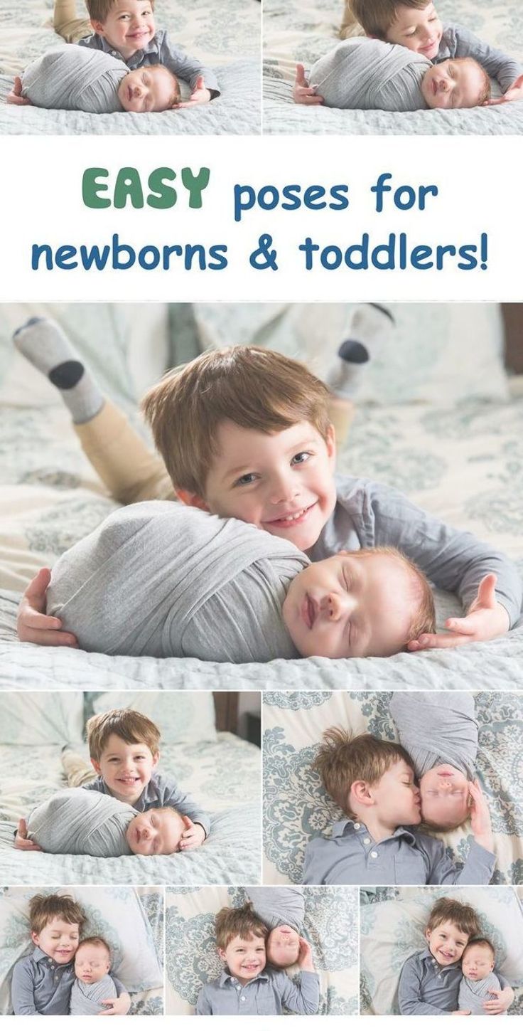 two children are laying on the bed with their heads together and one child is holding his head