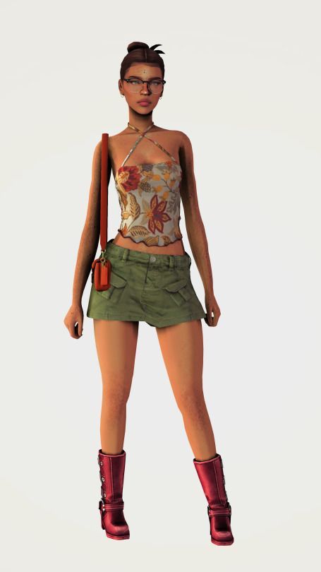 .˚✧ ironicpixls ✧˚. Sims 4 Tank Top Accessory, Ts4 Tank Top, Sims Cc Tank Top, Ts4 Cc Tank Top, Tank Tops Sims 4 Cc, Sims 4 Cc Cargo Skirt, Sims 4 Cargo Skirt, Sims Summer Clothes, Sims 4 Mods Outfits