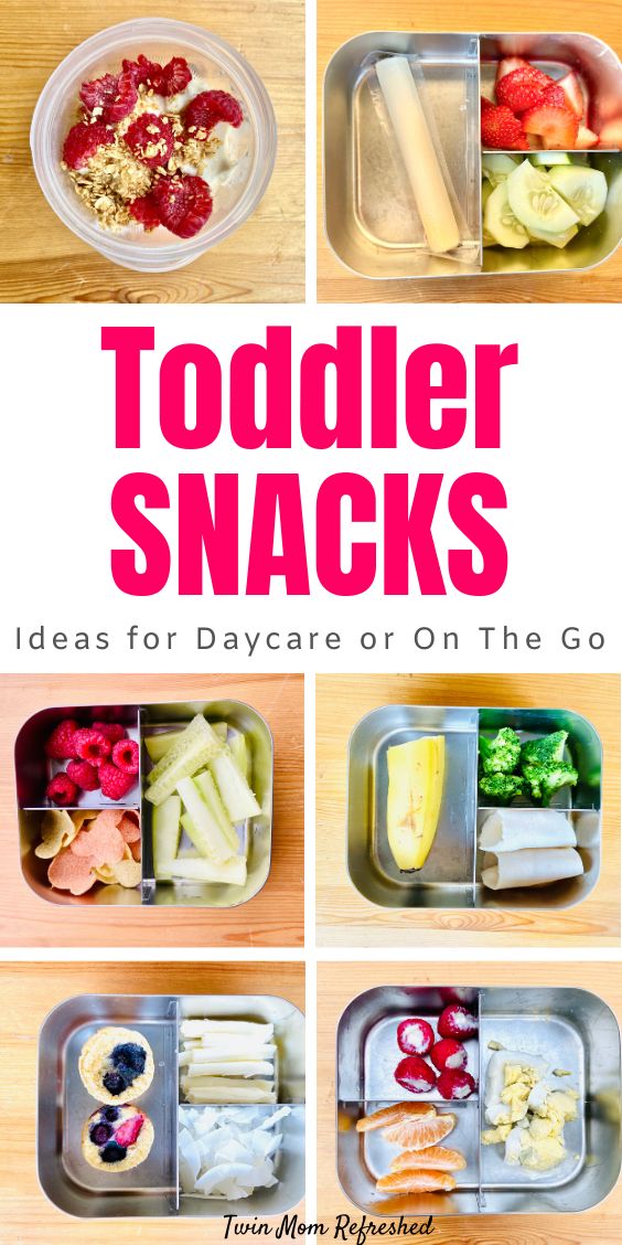 toddler snacks for daycare or on the go