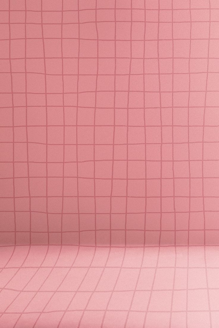 a pink wall with some lines on it