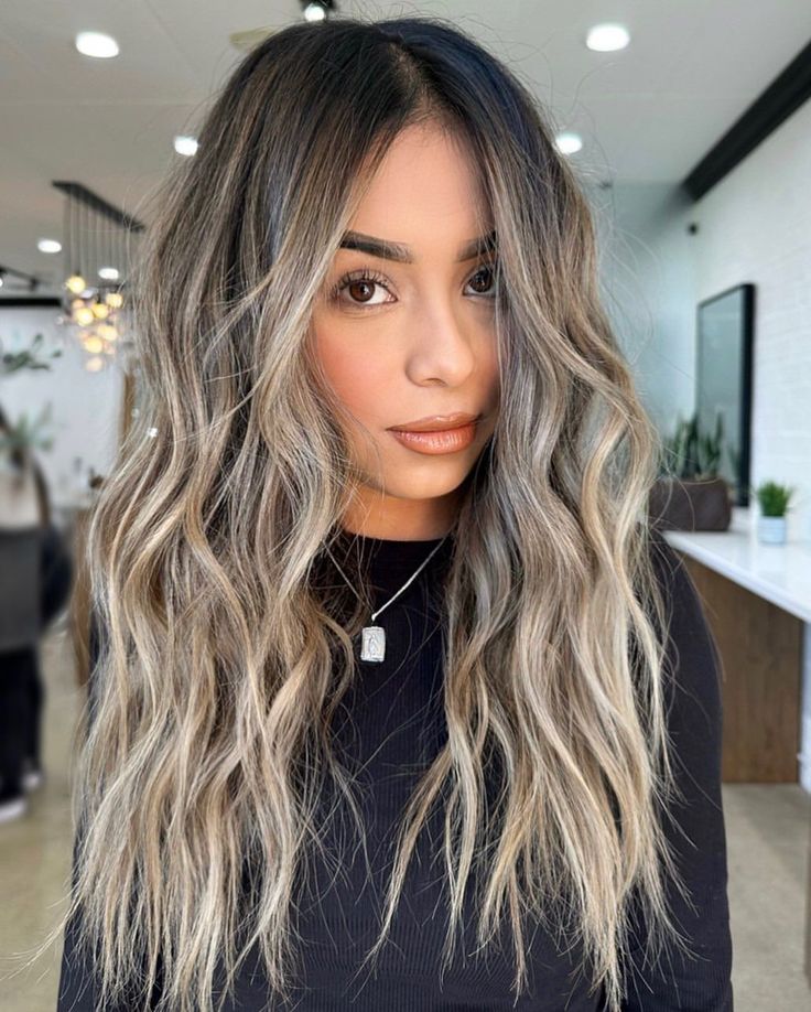 Blonde Balayage Medium Length, Balayage Medium Length, Autumn Blonde, Fall Hair Inspo, Medium Brunette Hair, Ash Blonde Hair Balayage, September Ideas, Boho Makeup, Hello 30