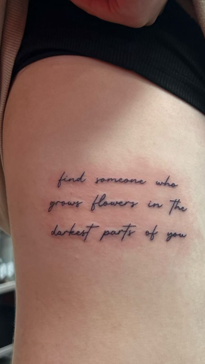 Find someone who grows flowers in the darkest parts of you Zach Bryan Tattoo Ideas Sun To Me, Sun To Me Tattoo, The Sun Will Rise Again, Zach Bryan Poem Tattoo, Song Lyric Tattoos Zach Bryan, 28 Zach Bryan Tattoo, Sun To Me Tattoo Zach Bryan, Zach Bryan Tattoos Women, Zach Bryan Lyric Tattoo