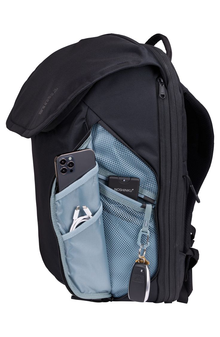 In this essential travel backpack, a streamlined design combines with adaptable features to create the perfect companion for any trip.Closure: The two-way zip-around closure allows fast access to just what you need, while a flap offers an extra layer of security.Exterior features: Travel is a breeze thanks to a water-bottle pocket, back-panel security pocket, luggage sleeve and adjustable straps for ultimate comfort.Interior features: A 16" laptop fits into the backpack, while a padded sleeve pr Versatile Travel Accessories With Zipper Pocket For Outdoor Activities, Commuting Luggage With Functional Pockets, Functional Backpack With Zipper Pocket For Trips, Versatile Backpack With Anti-theft Pocket For Trip, Versatile Backpack Luggage With Anti-theft Pocket, Modern Luggage With Functional Pockets For Everyday Use, Modern Anti-theft Backpack For Travel, Modern Anti-theft Backpack For Outdoor, Versatile Anti-theft Backpack Luggage