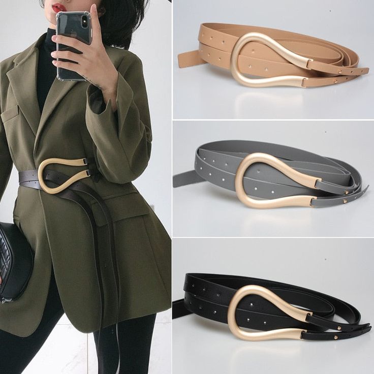 Item Type: Belts Gender: Women Material: PU Belt Width: 2.5 cm / 0.98 inch Buckle Length: 12 cm / 4.72 inch Buckle Width: 8.3 cm / 3.27 inch Length: 135 cm / 53.15 inch Package Includes: 1 x Belt Body Belt, Leather Wrap Belt, Shirt Knot, Girls Belts, Metal Circle, Wrap Belt, Faux Leather Belts, Metal Belt, Trend Fashion