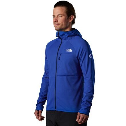 It seems like everyone around us is wearing fleece tops made in the 70's and 80's, The North Face Summit FUTUREFLEECE Full-Zip Hooded Jacket is not that. This jacket uses a modern FUTUREFLEECE fabric to situate this piece as a technical midlayer rather then a casual pull-over. This new fleece fabric uses full-loops and octa-yarns to maximize warmth while minimizing weight so that we can move comfortably on backcountry tours or technical climbs. Blue Fleece Jacket With Drawstring Hood For Outdoor, The North Face Long Sleeve Fleece Jacket For Outdoor, Windproof Midweight Long Sleeve Hooded Jacket, The North Face Hooded Windbreaker For Winter, The North Face Long Sleeve Fleece Jacket For Hiking, Blue Hooded Fleece Jacket For Outdoor Activities, The North Face Fleece Jacket For Outdoor, Hooded Fleece Track Jacket For Outdoor Activities, Outdoor Fleece Hoodie Track Jacket