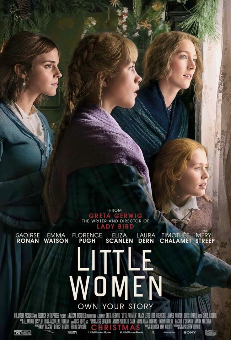 the movie poster for little women