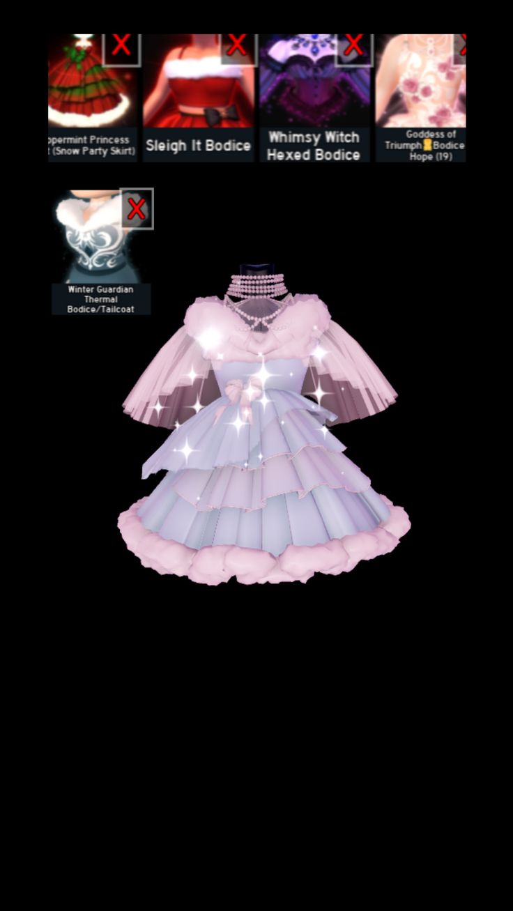 Royale High Glitterfrost Outfits, Ice Element Outfit Royale High, Royale High Glitter Frost Outfits, Rh Element Outfit, Royals High Christmas Outfits, Royal High Winter Outfit Ideas, Cloud Theme Outfit, Royale High Roblox Outfits Christmas, Royale High Fall Outfit Ideas