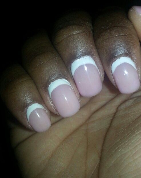 Reverse french gel manicure 💅 Reverse French Tip Nails, Reverse French Tip, French Gel Manicure, Reverse French Nails, Reverse French Manicure, Reverse French, Tip Nails, French Tip Nails, Gel Manicure