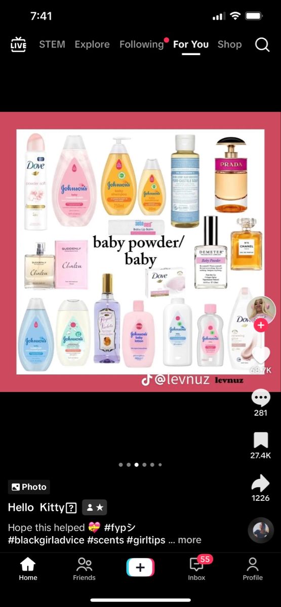 Smell Like Baby Powder, Johnson Shampoo, Baby Powder Scent, Baby Lips, Shower Skin Care, Baby Shampoo, Girl Tips, Shower Routine, Baby Powder