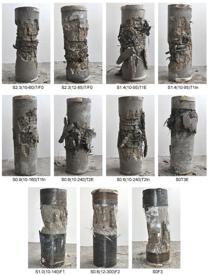 multiple images of different types of trash cans with holes in them and the names of each type