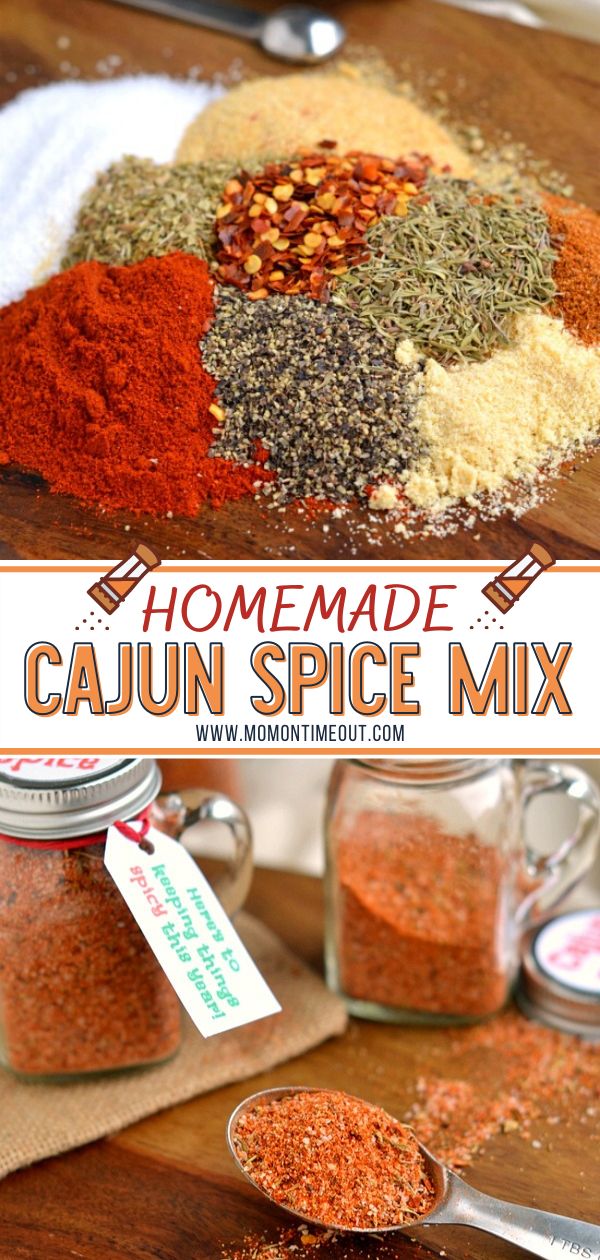 this homemade cajun spice mix is so easy to make and uses only three ingredients