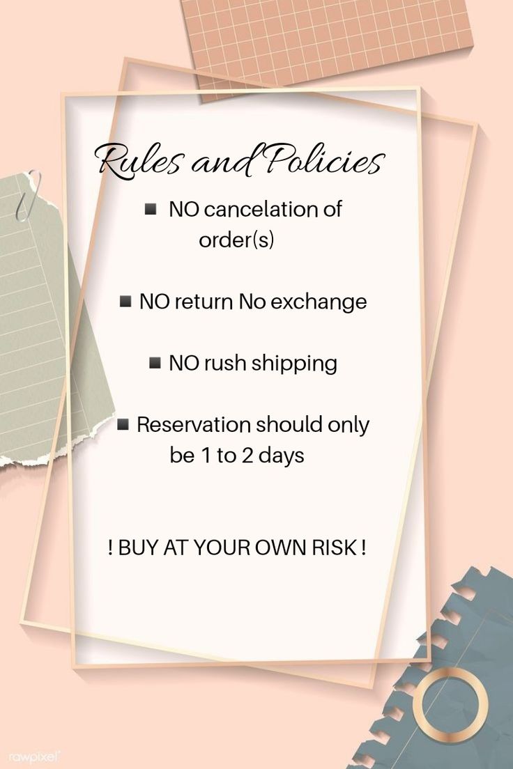 a pile of papers sitting next to each other on top of a pink background with the words rules and prices