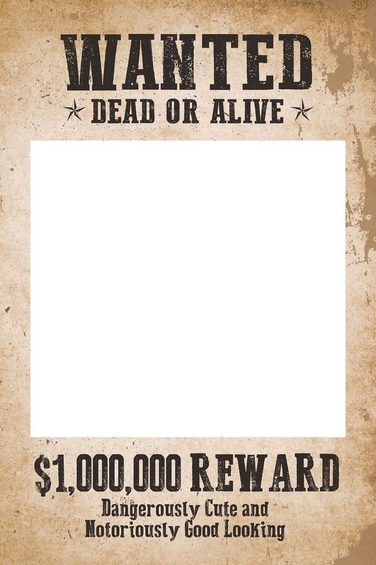 an old wanted dead or alive reward card