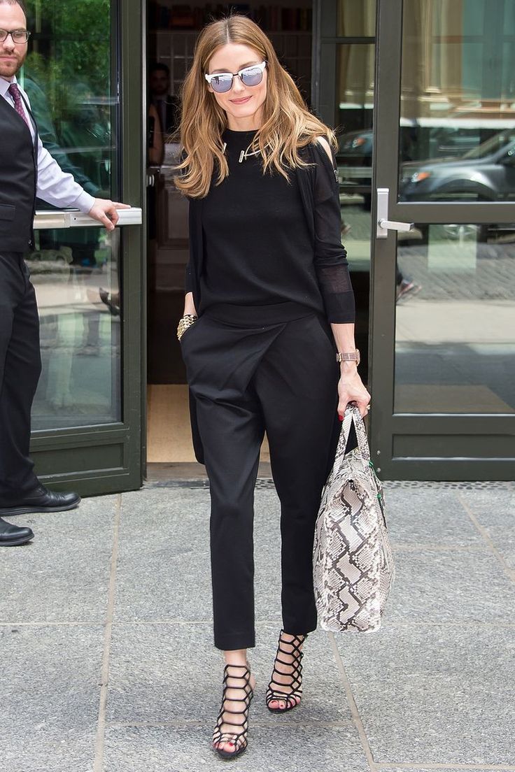 Stile Olivia Palermo, Olivia Palermo Street Style, Olivia Palermo Outfit, Olivia Palermo Lookbook, Olivia Palermo Style, Woman In Black, Looks Black, Olivia Palermo, Moda Plus Size