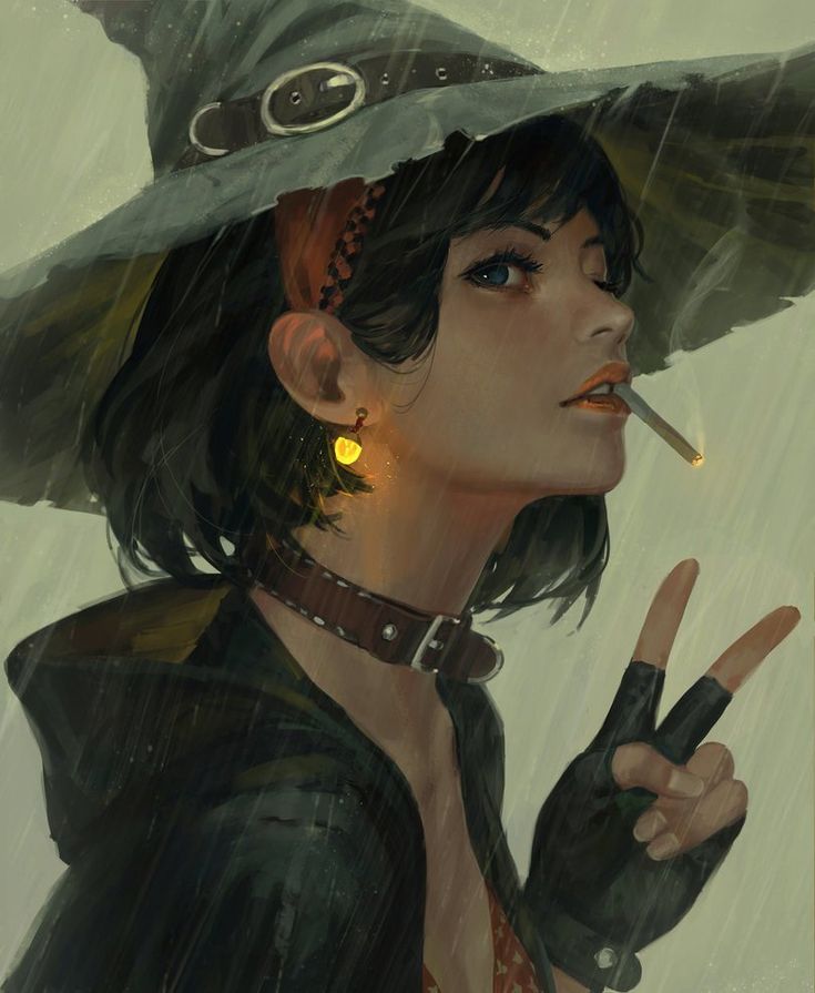 Peace Sign, Witch, Art