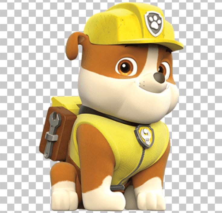 a cartoon dog wearing a fireman's uniform