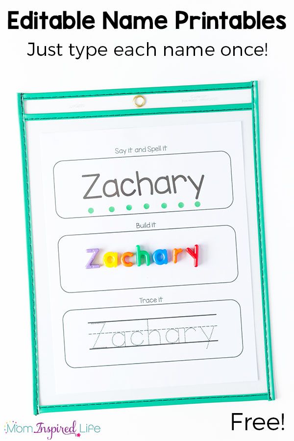 printable name tags for children to use in their handwriting and writing worksheets