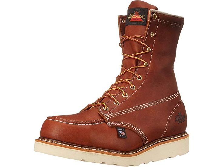 Thorogood Boots, Good Work Boots, Men Boot, Moc Toe Boots, Steel Toe Work Boots, Work Boots Men, Heel Pain, Shoe Company, Work Boot