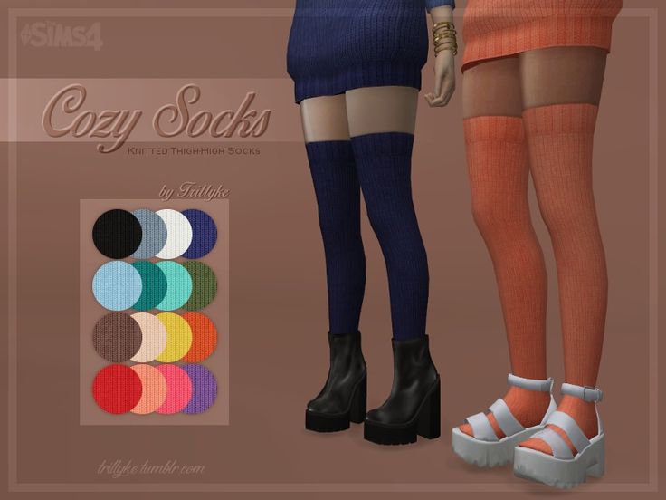 an image of two women in tights and high heeled shoes with color swatches